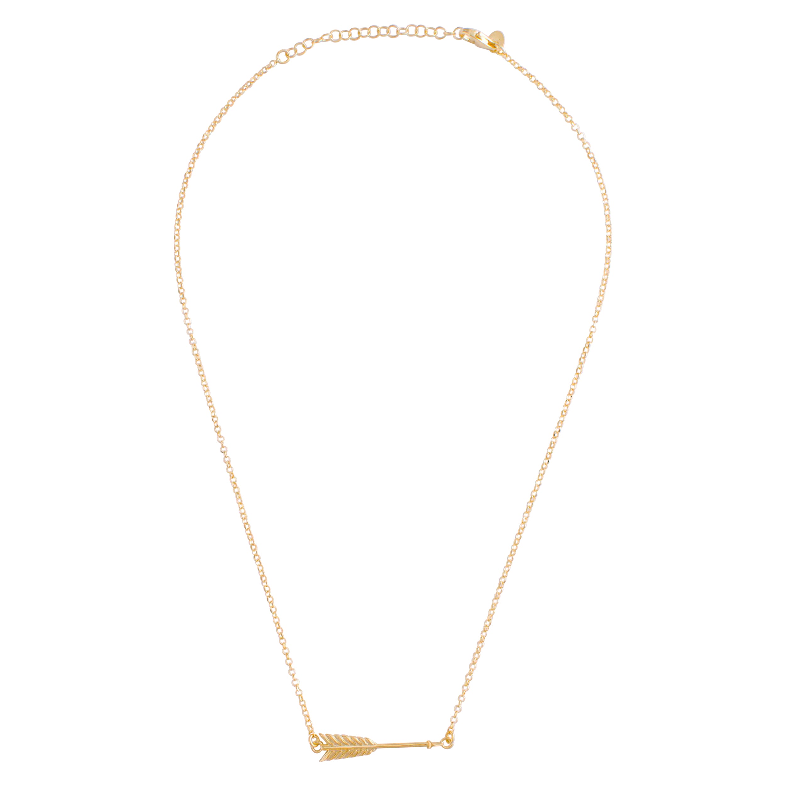 Gold Arrow Necklace
