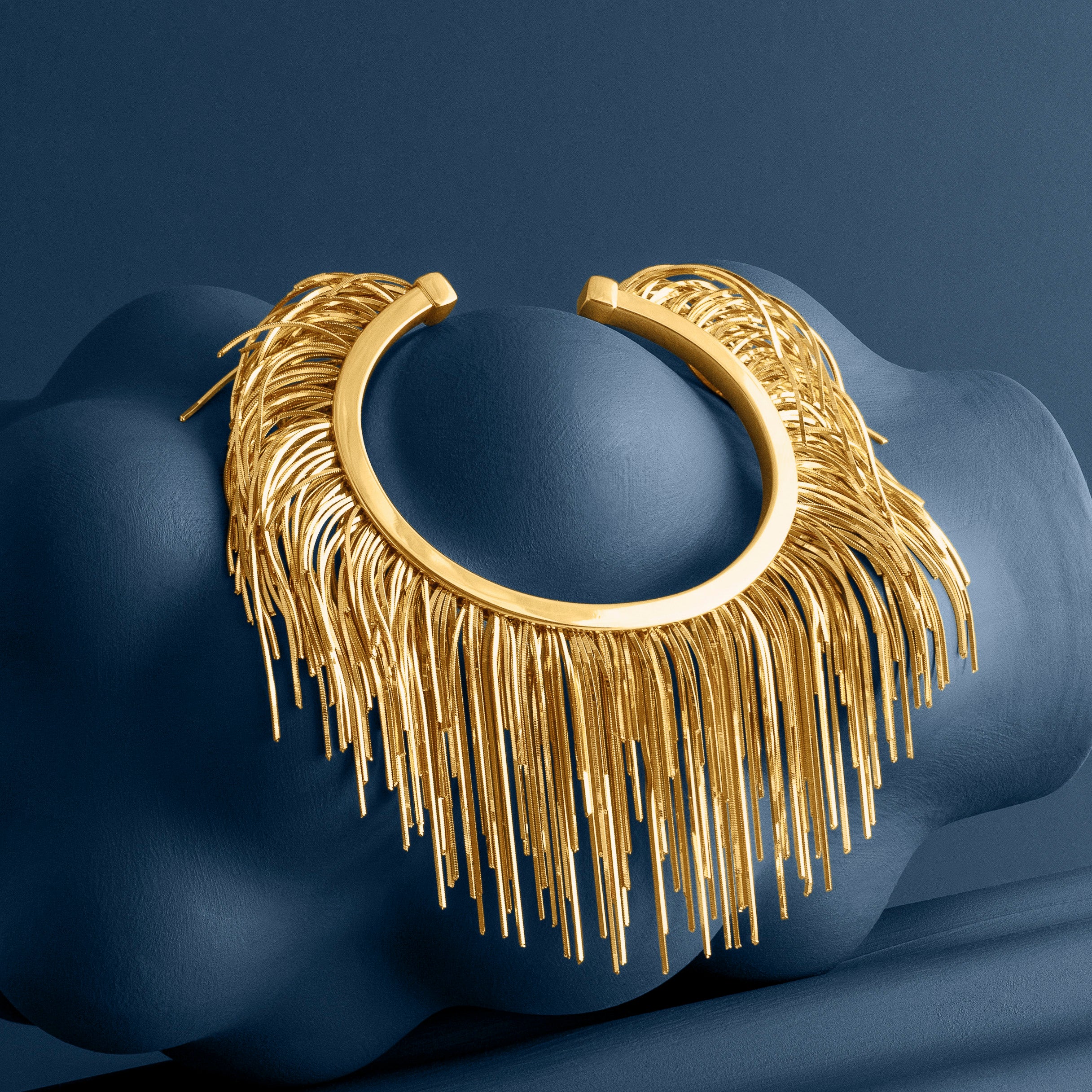 GOLD FEATHER CUFF
