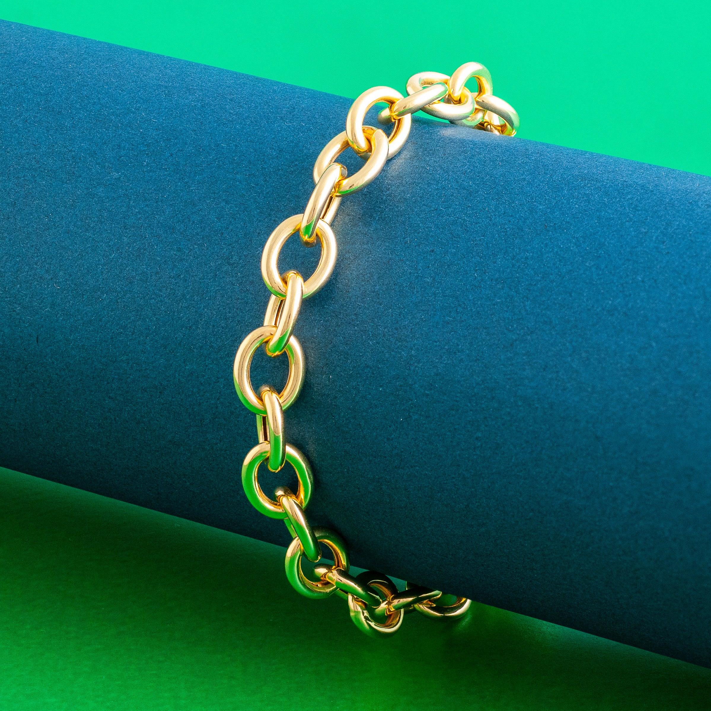 CLASSIC GOLD BELCHER CHAIN BRACELET