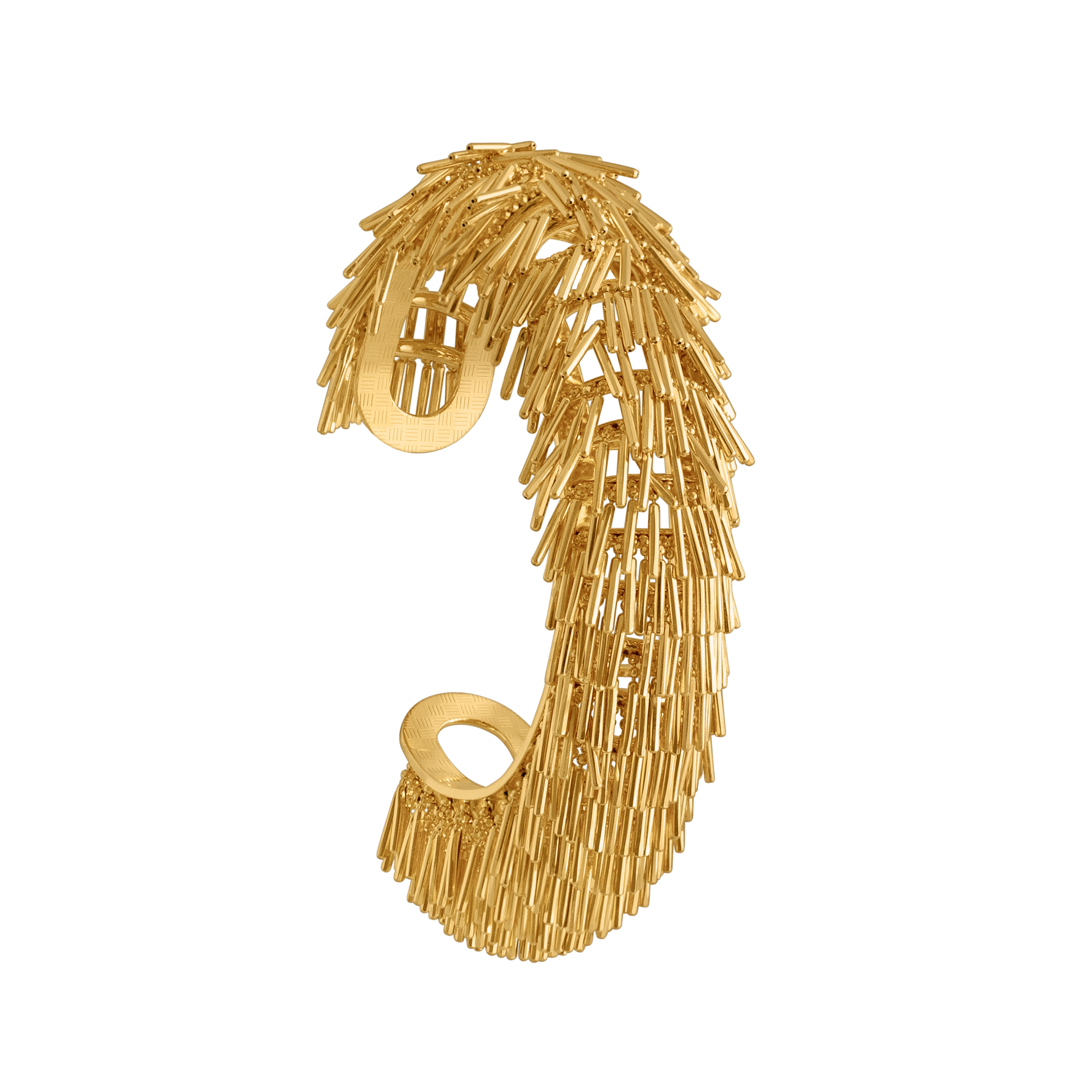 LARGE GOLD TASSEL CUFF