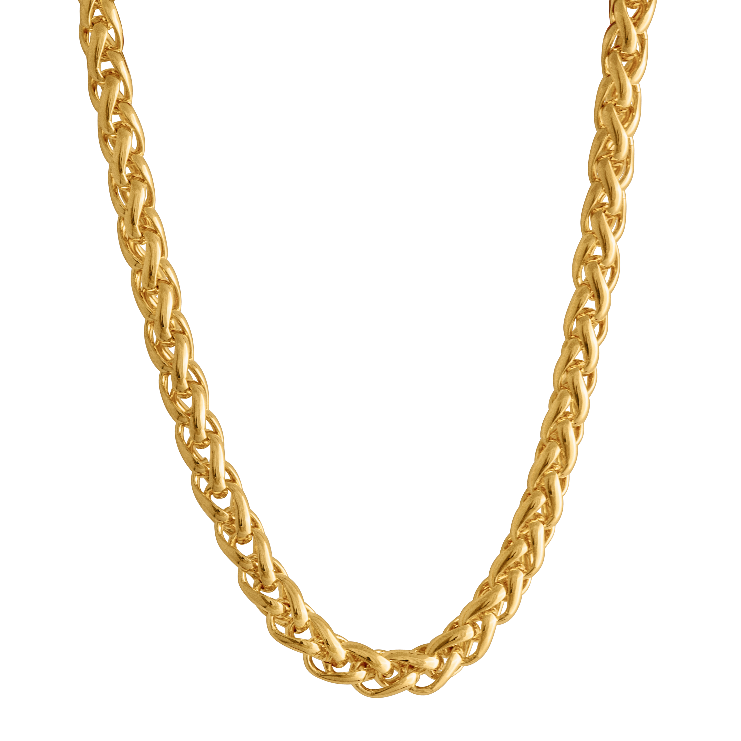 GOLD ROPE CHAIN NECKLACE