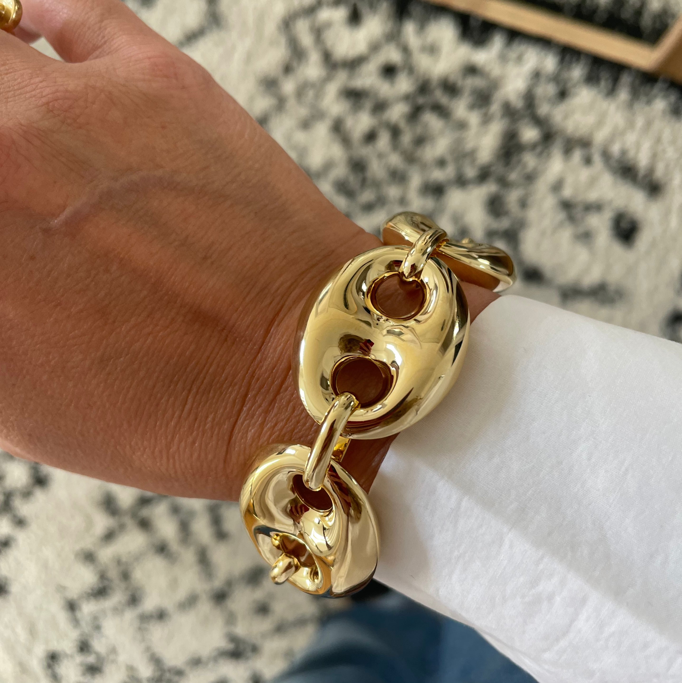 LOEL | Gucci inspired Anchor Mariner Chain Bracelet