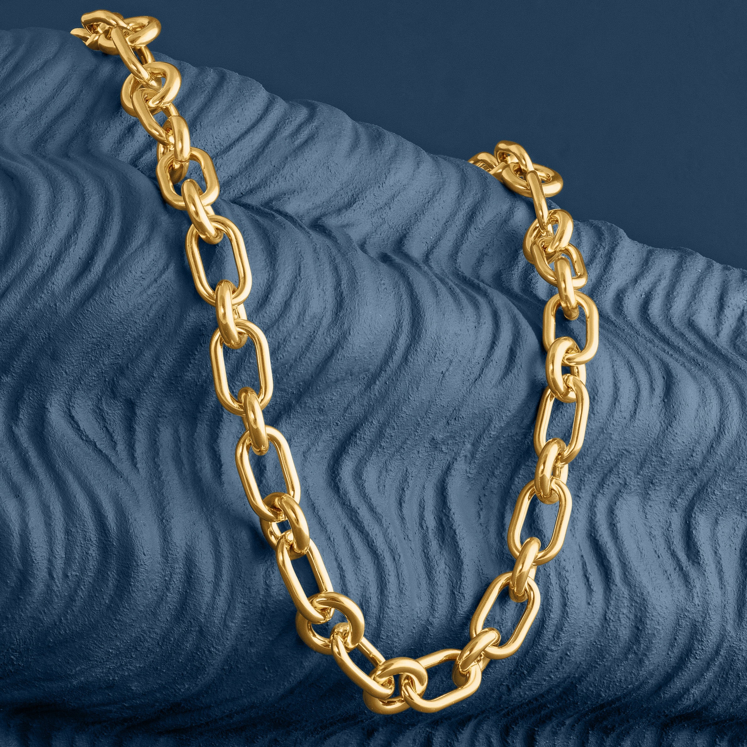 MIXED LINK CHAIN NECKLACE