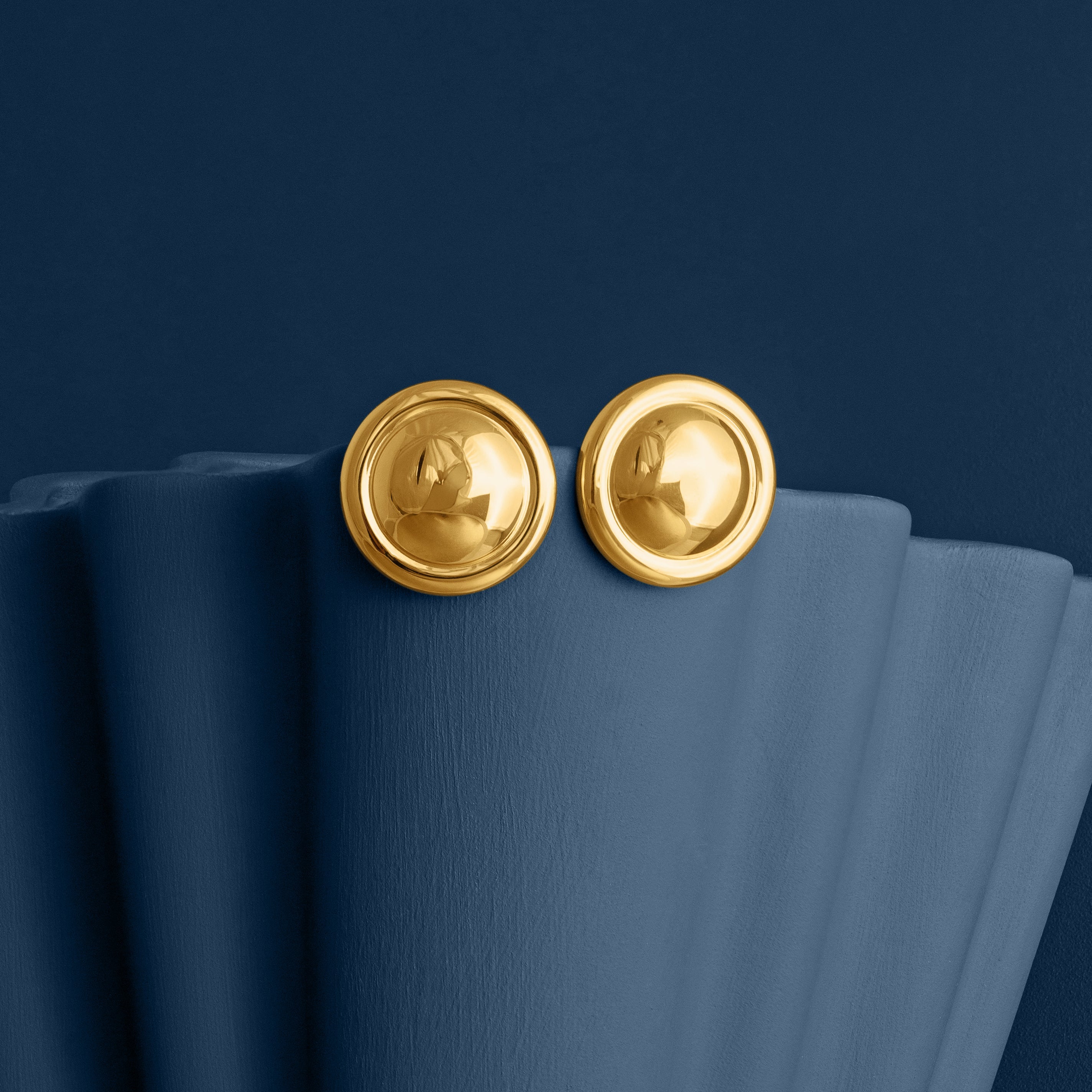 DISC & TASSEL EARRINGS