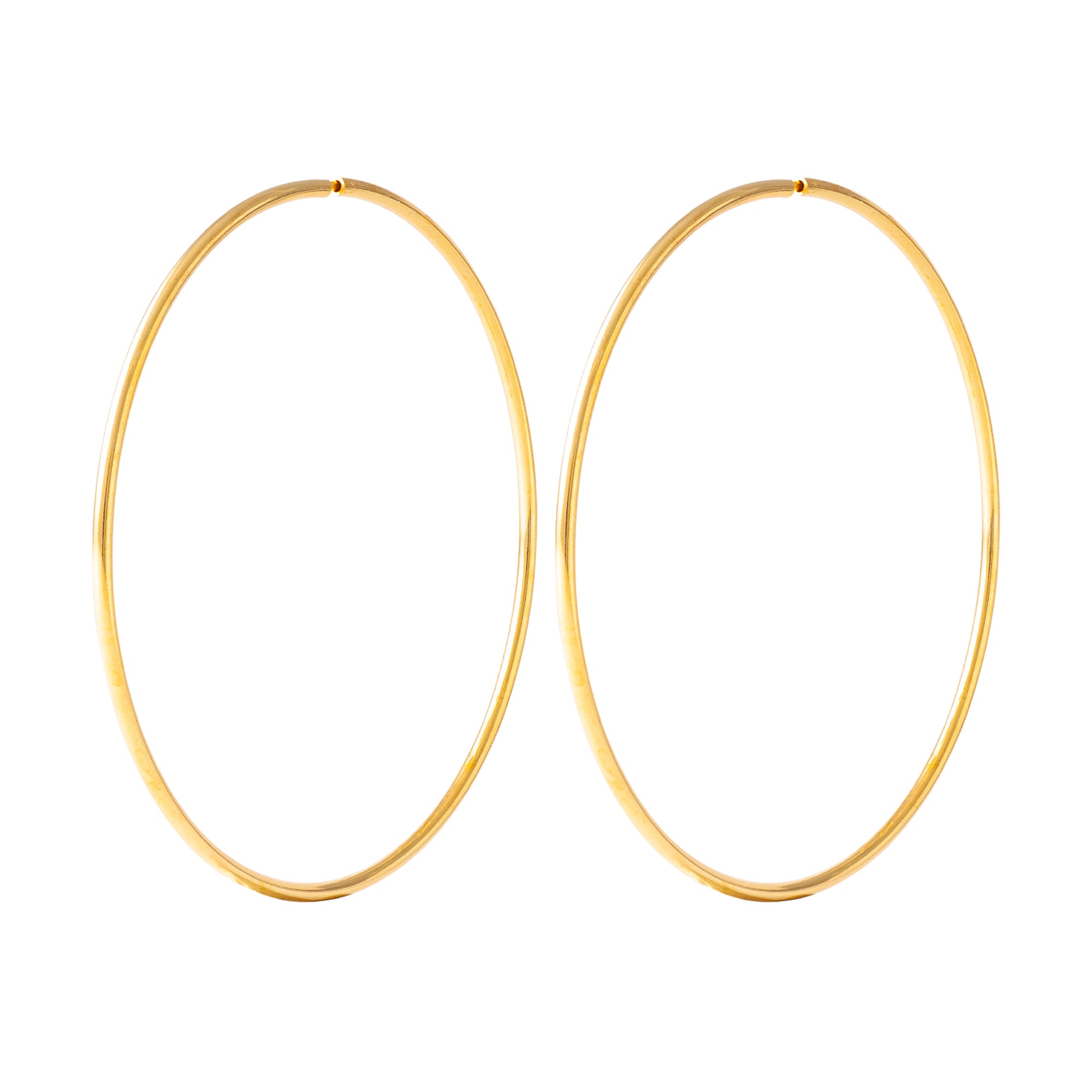 GOLD THREAD HOOPS