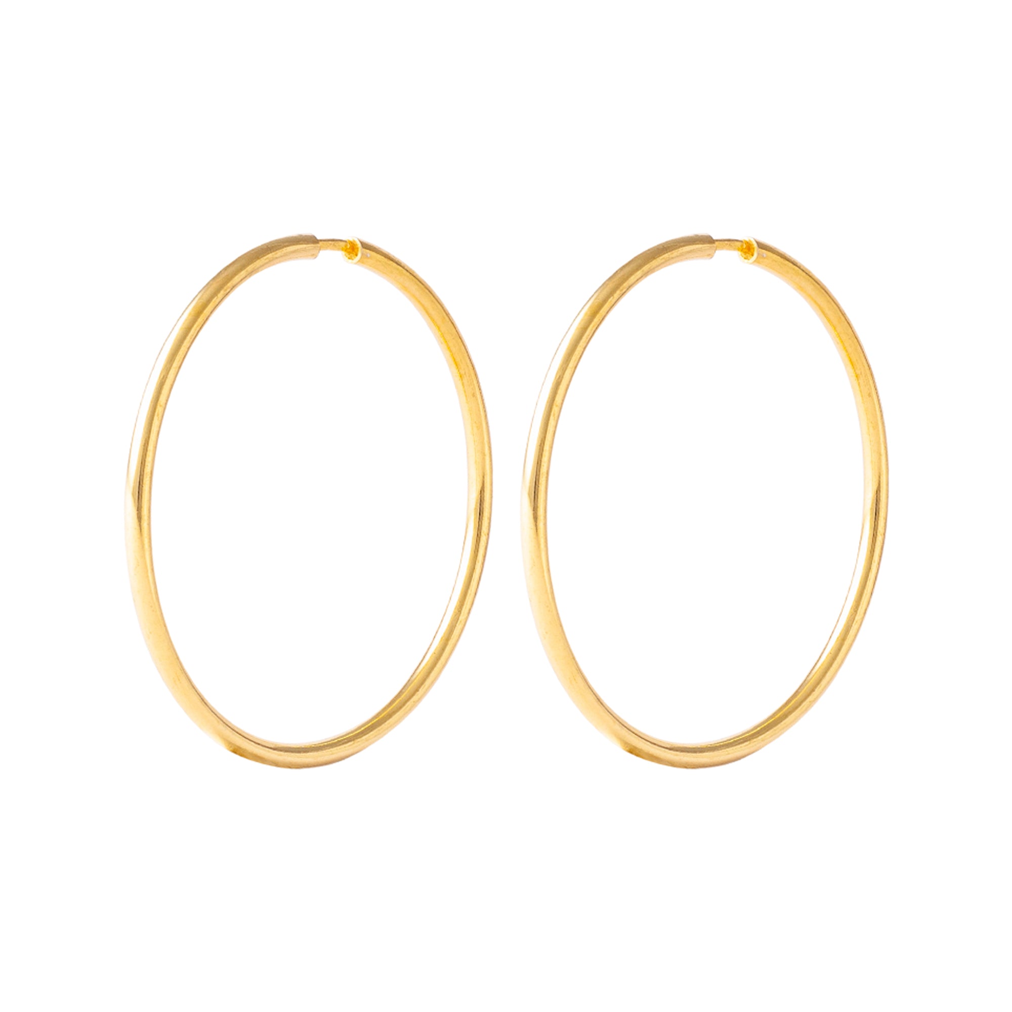 GOLD THREAD HOOPS
