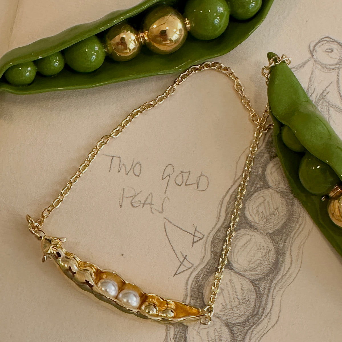 Loel x Minnie Mae Peas in a Pod Design