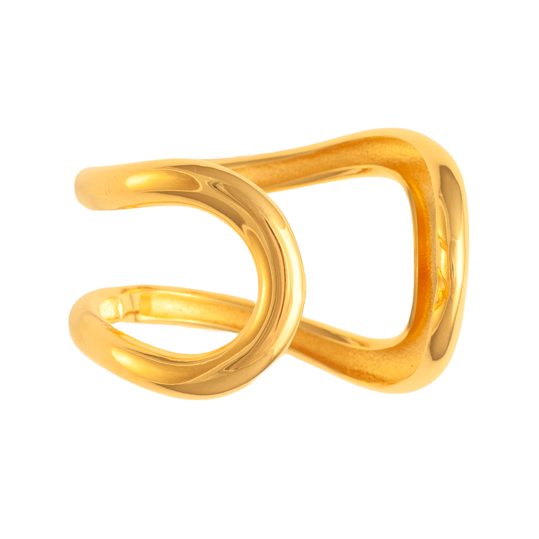 LARGE DOUBLE LOOP CUFF