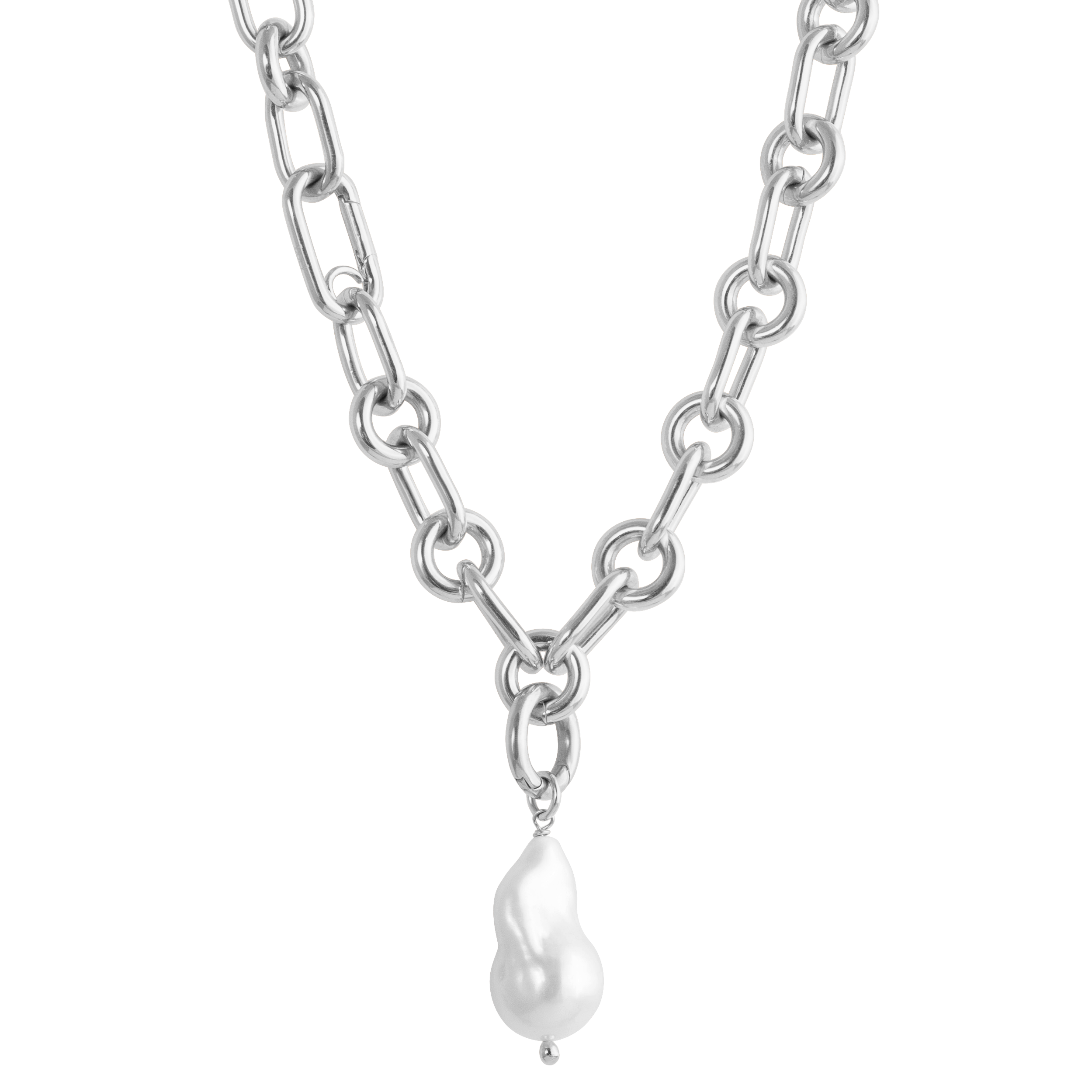 BAROQUE PEARL DROP PENDANT