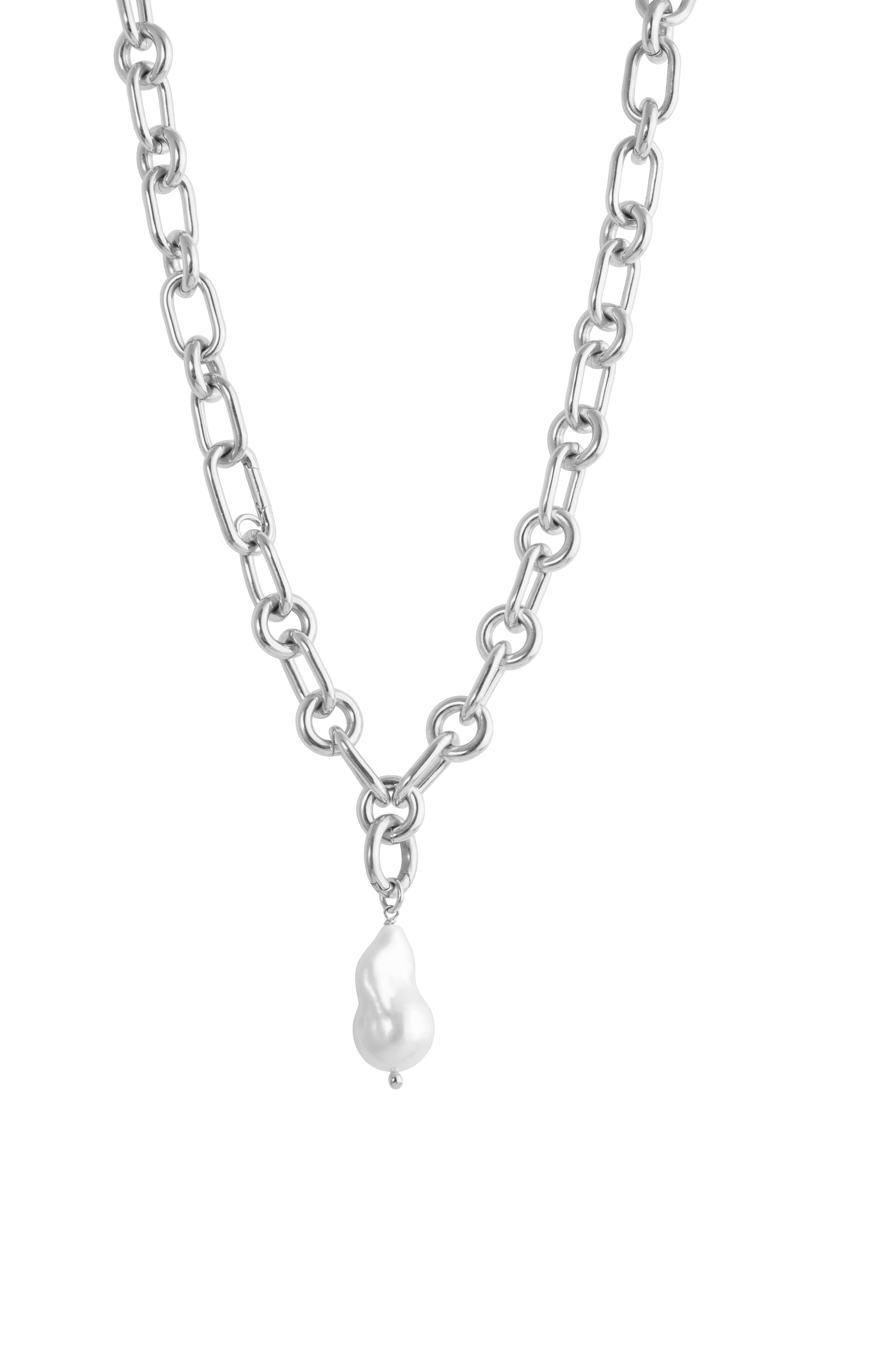 BAROQUE PEARL DROP PENDANT