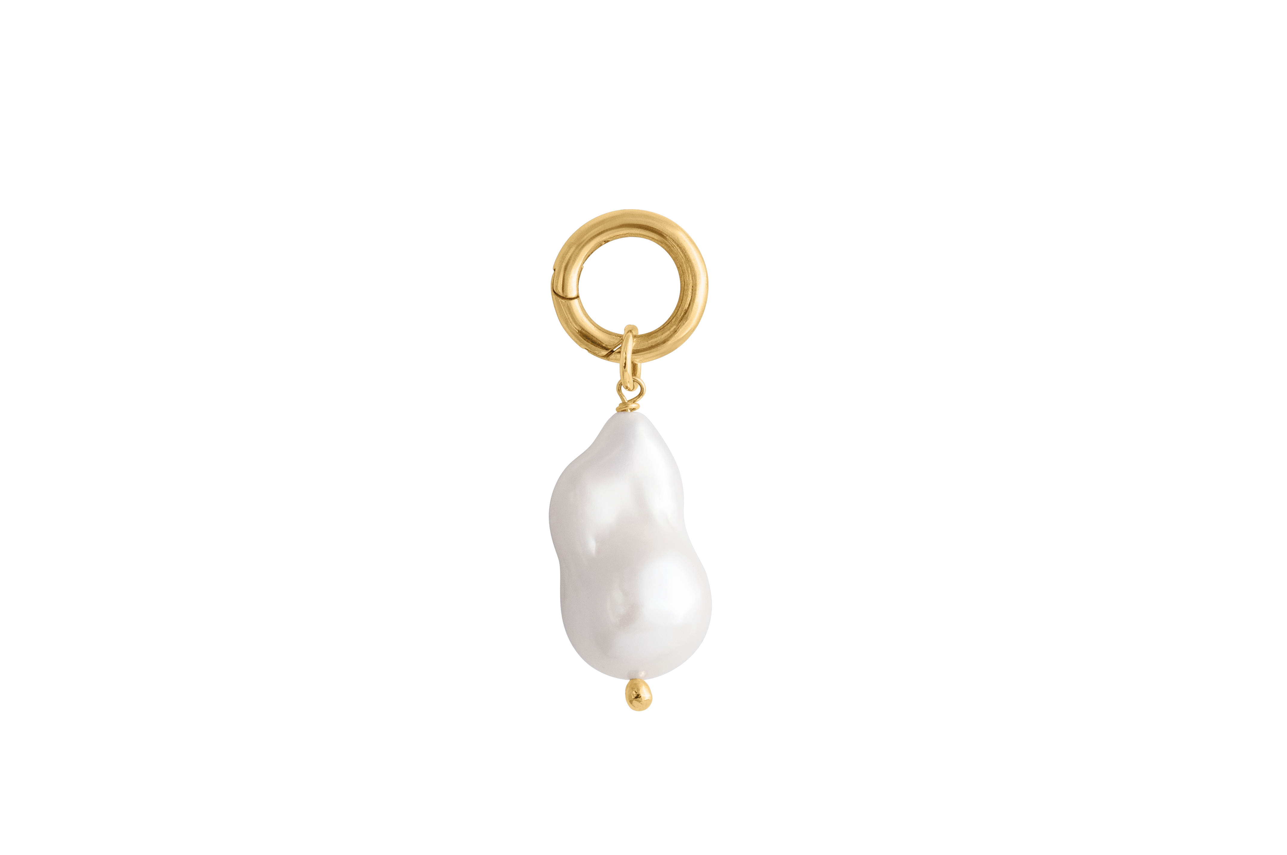 BAROQUE PEARL DROP PENDANT