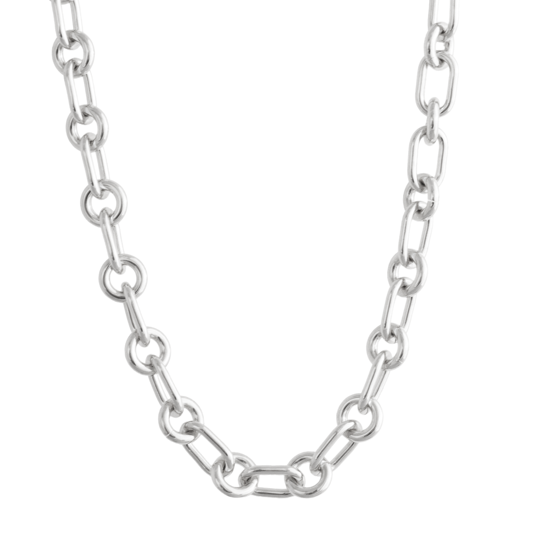 MIXED LINK CHAIN NECKLACE
