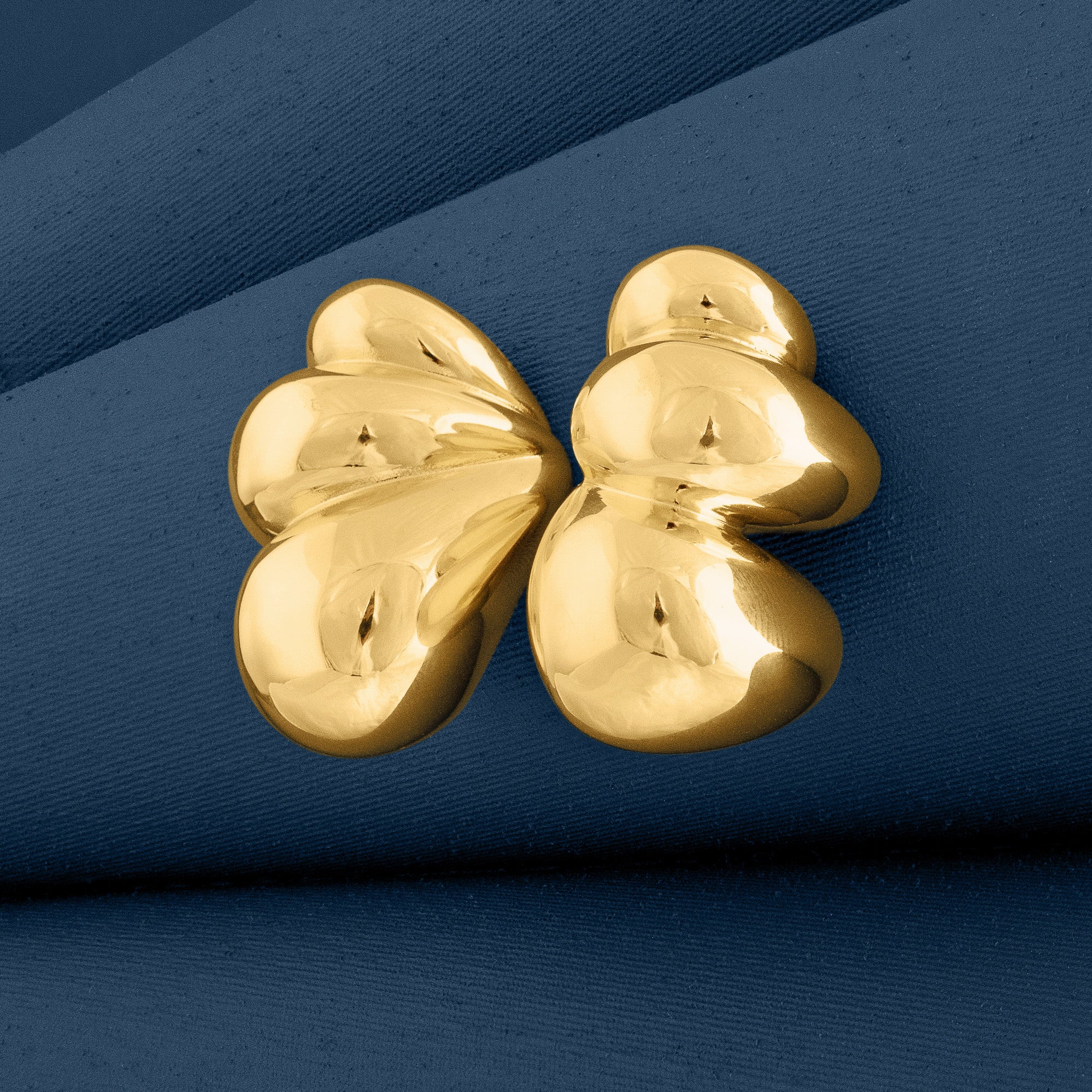 PUFFY WING EARRINGS