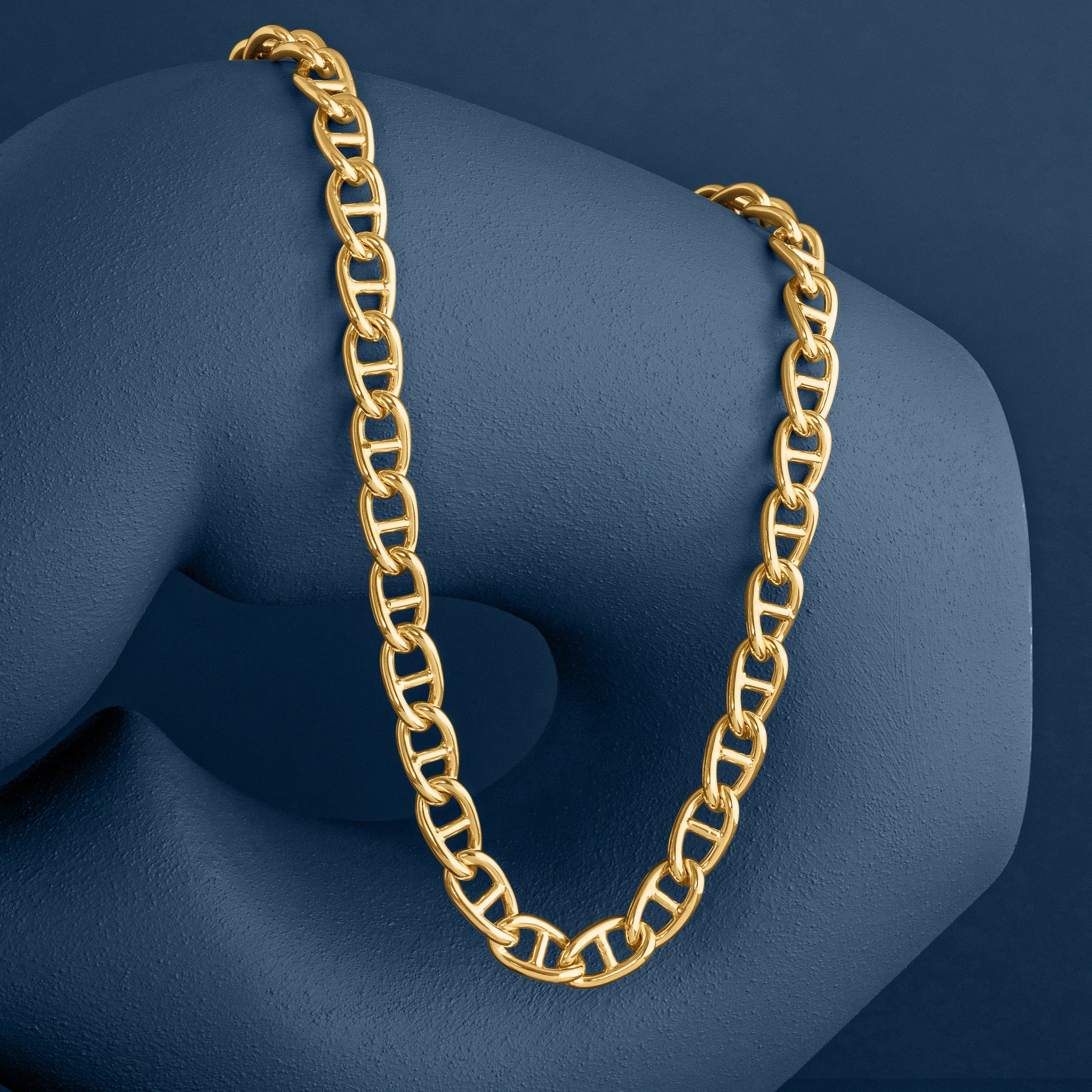 MARINA LINK T-BAR CHAIN NECKLACE