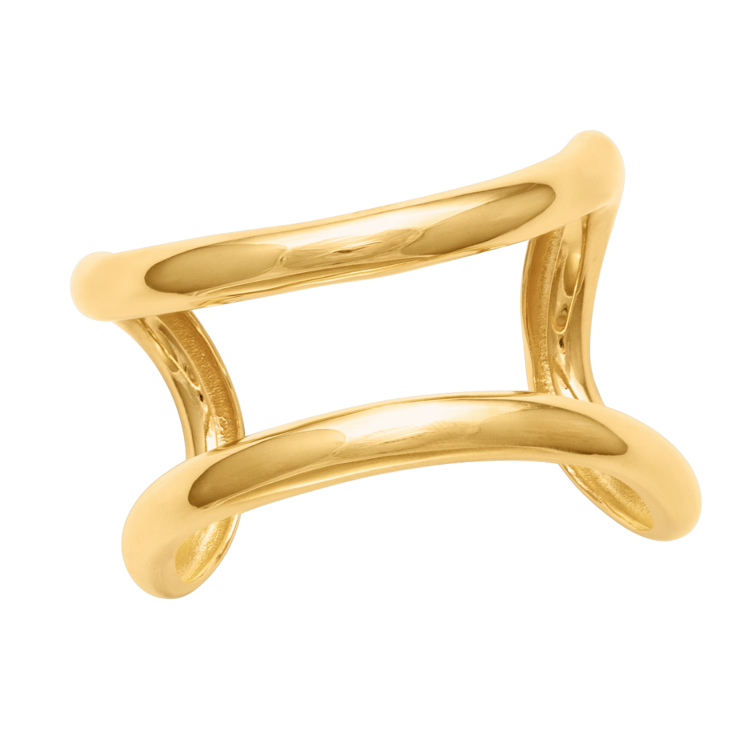 LARGE DOUBLE LOOP CUFF