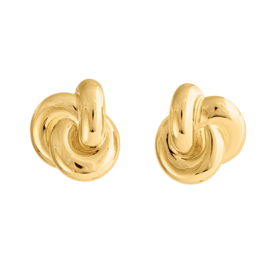 LARGE KNOT EARRINGS