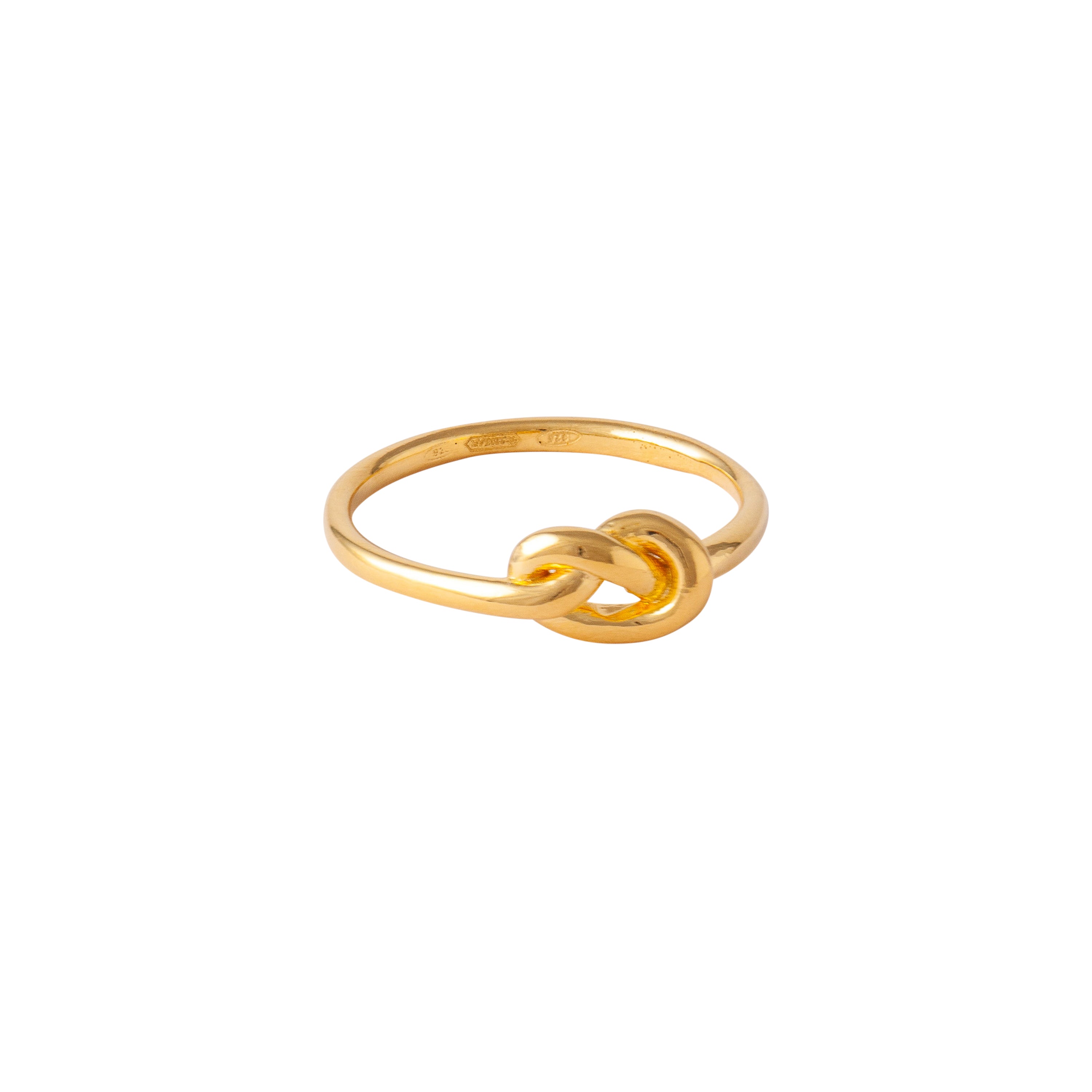 GOLD LOVE KNOT RING