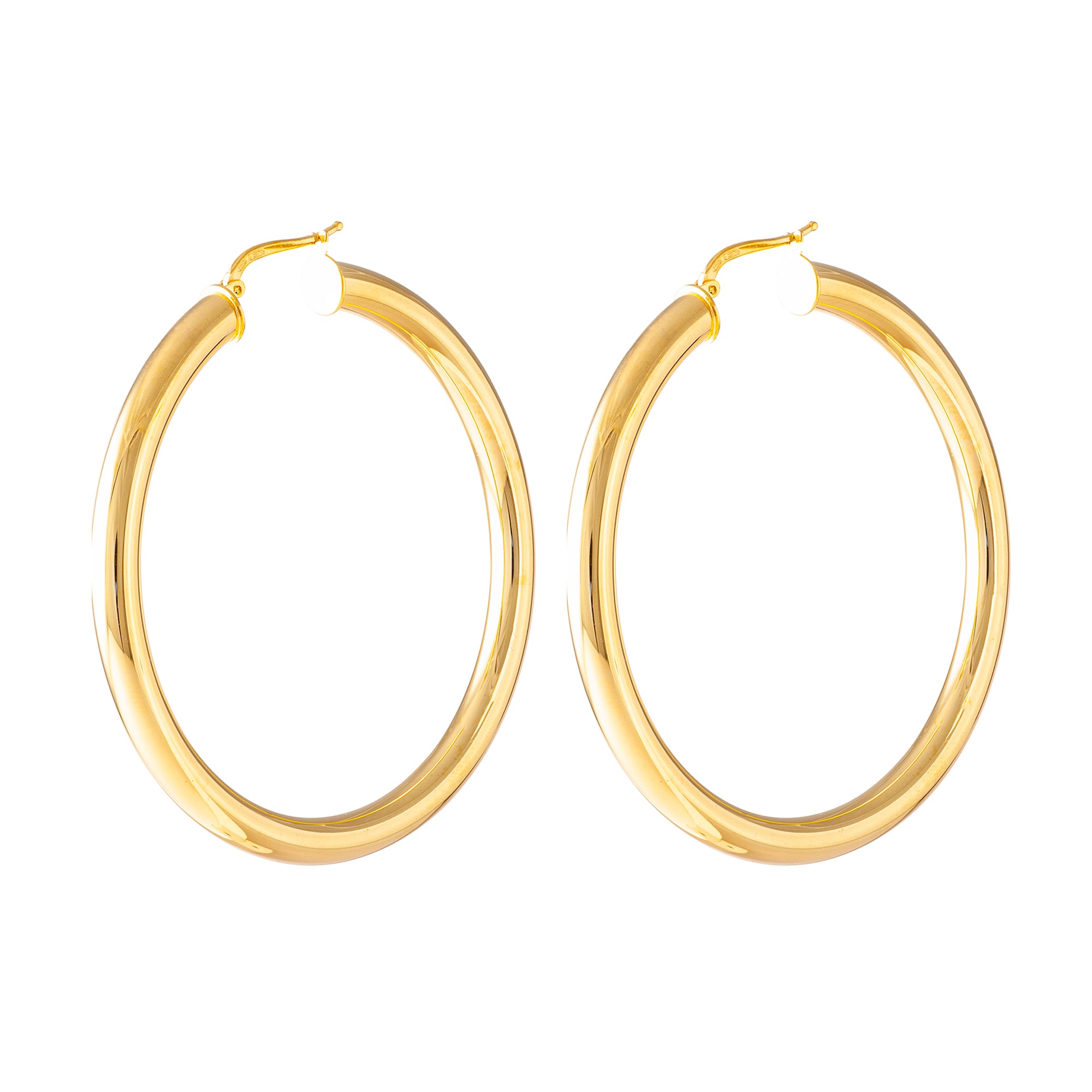 GOLD SUPER HOOPS